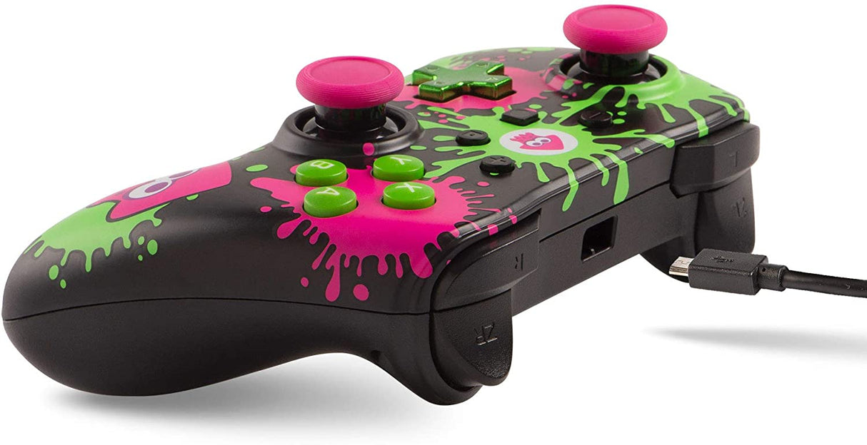 PowerA Enhanced Wired Controller for Nintendo Switch – Splatoon 2 - Level UpLevel Up617885017537