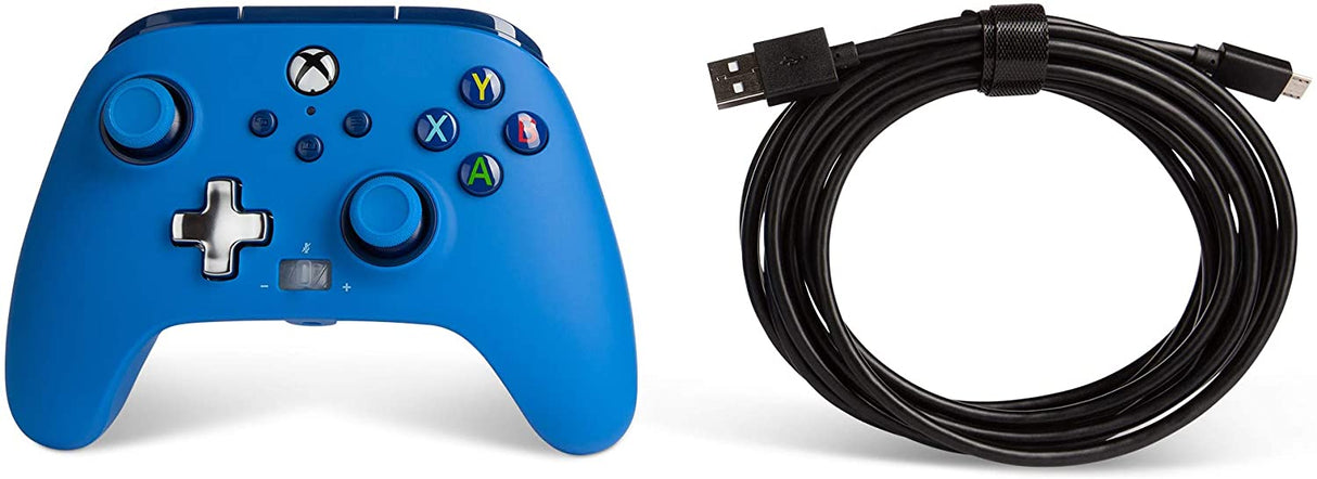 PowerA Enhanced Wired Controller For Xbox - Blue - Level UpPowerAXbox Accessories617885024849