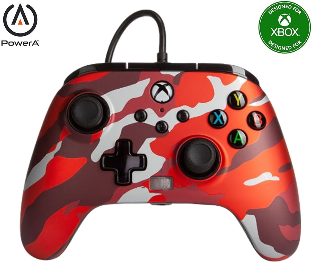 PowerA Enhanced Wired Controller For Xbox - Metallic Red Camo - Level UpPowerAXbox Accessories617885024924