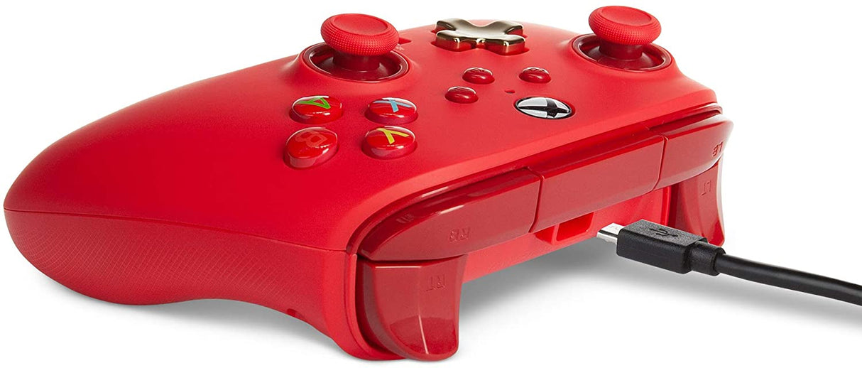 PowerA Enhanced Wired Controller For Xbox - Red - Level UpPowerAXbox Accessories617885024832