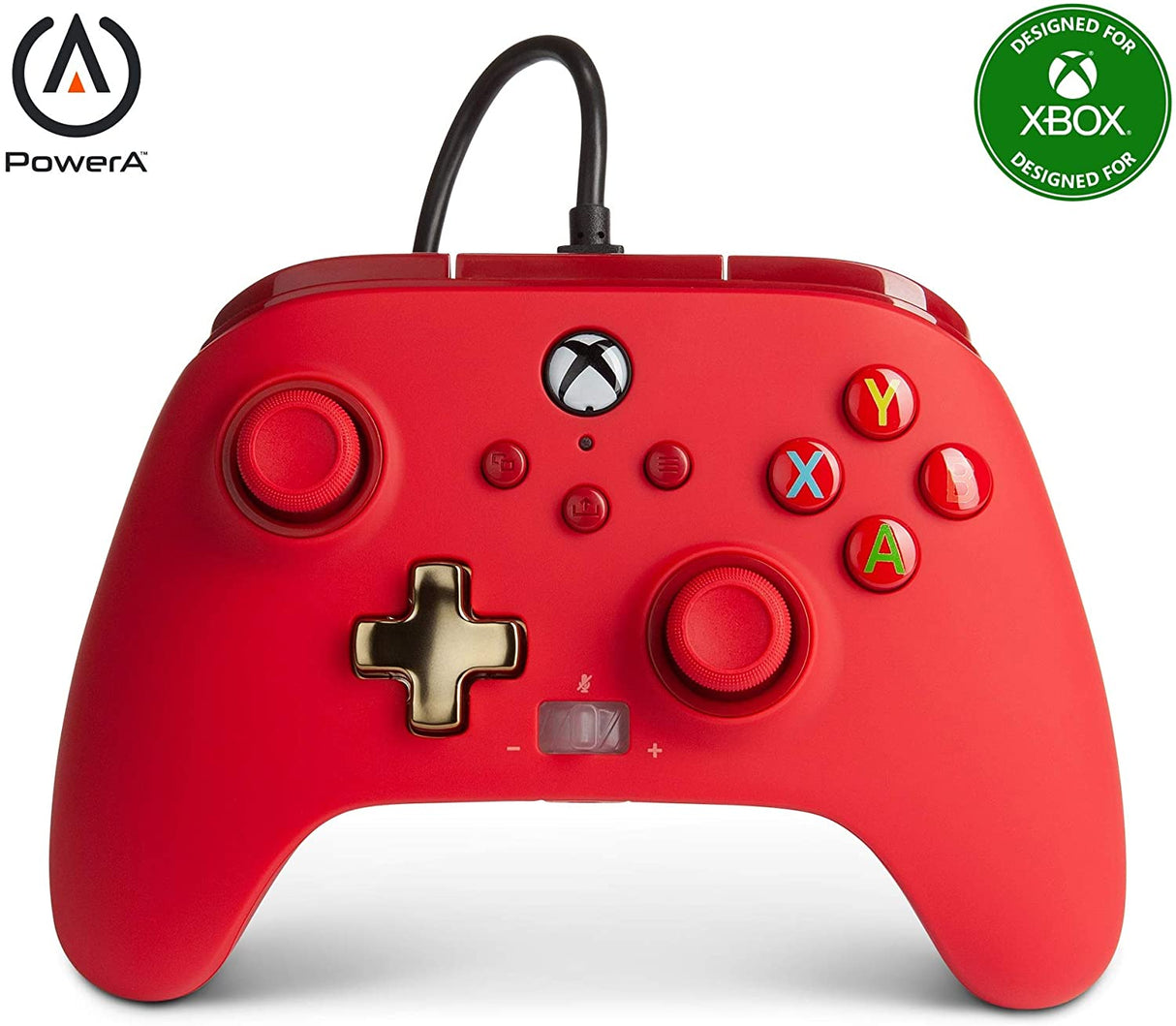 PowerA Enhanced Wired Controller For Xbox - Red - Level UpPowerAXbox Accessories617885024832