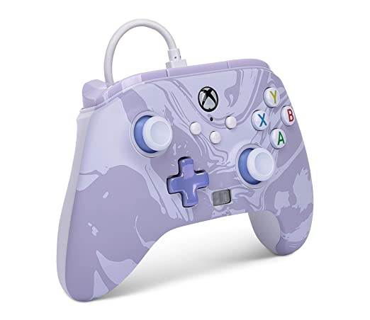 PowerA Enhanced Wired Controller for Xbox Series X|S - Lavender Swirl - Level UpPowerAXbox controller617885045141