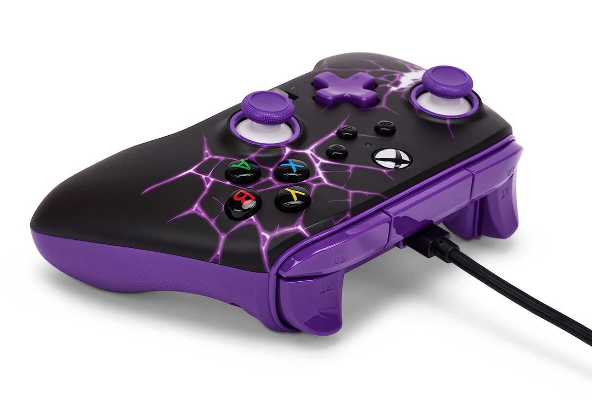 PowerA Enhanced Wired Controller for Xbox Series X|S - Purple Magma - Level UpPowerAXbox controller617885013119