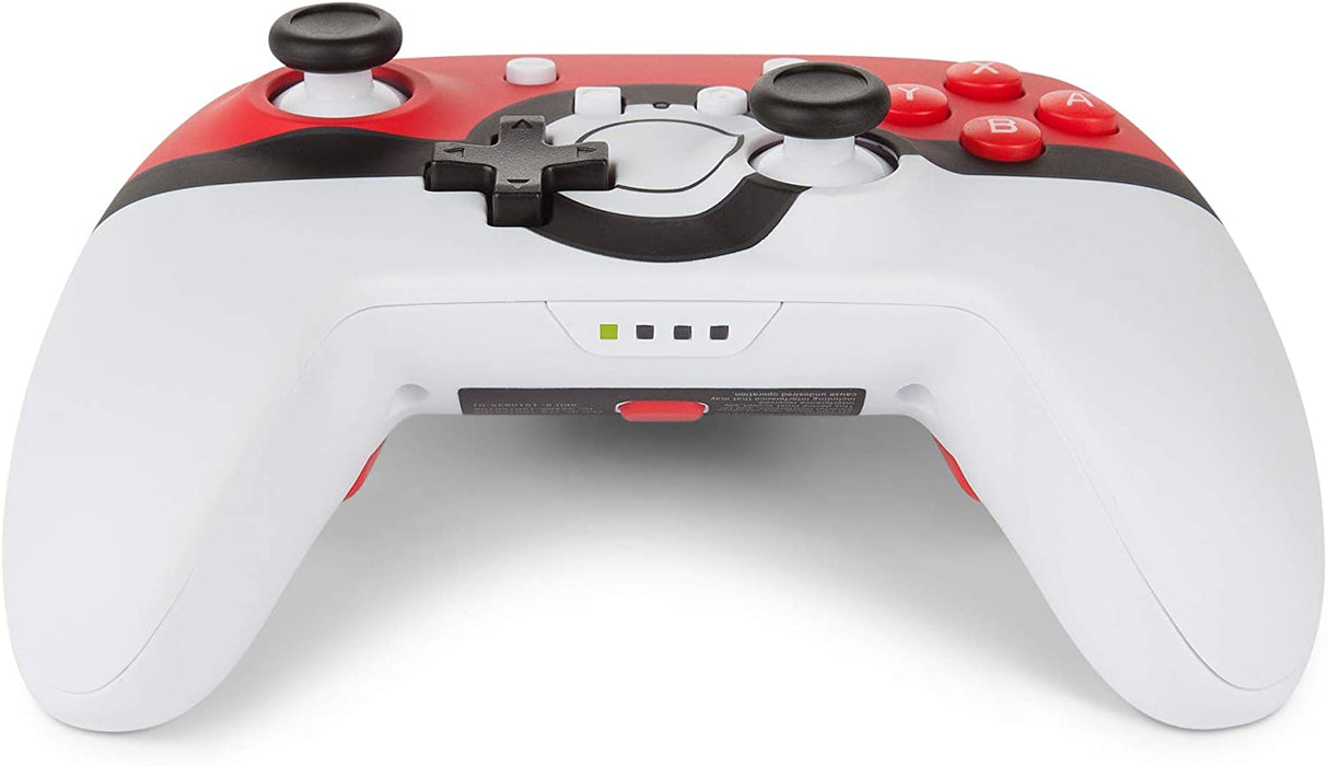 PowerA Enhanced Wireless Controller for Nintendo Switch - Pokemon Poke Ball Red - Level UpPowerASwitch Accessories617885019999