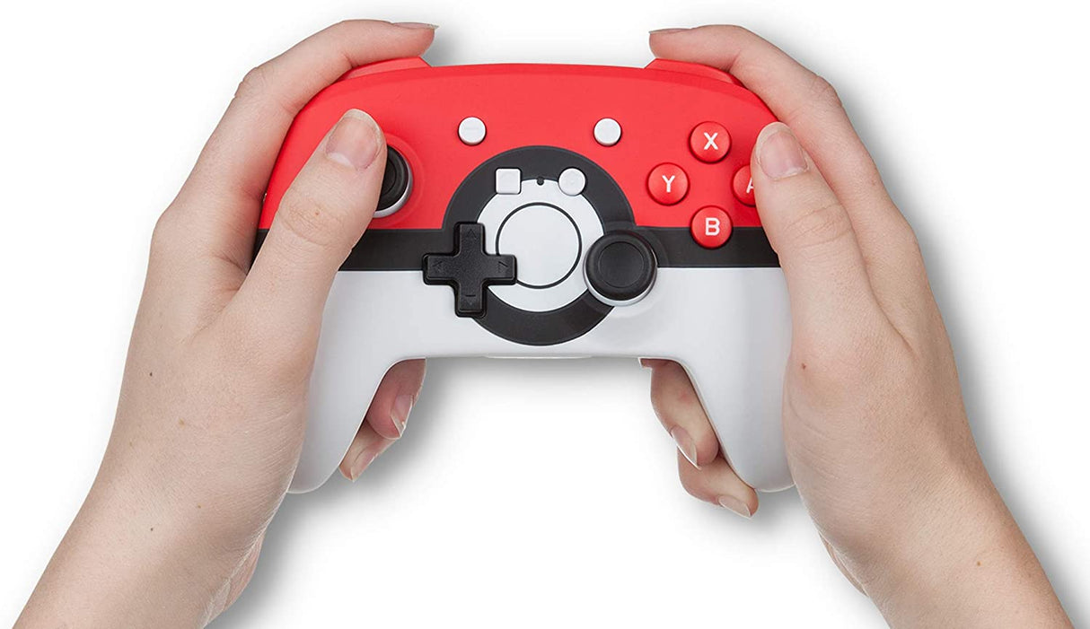 PowerA Enhanced Wireless Controller for Nintendo Switch - Pokemon Poke Ball Red - Level UpPowerASwitch Accessories617885019999