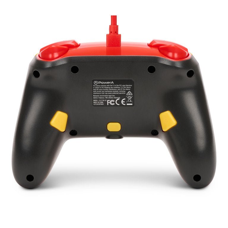 PowerA Pokémon Enhanced Wired Controller for Nintendo Switch - Oran Berry Pikachu - Level UpPowerASwitch Accessories6.18E+11