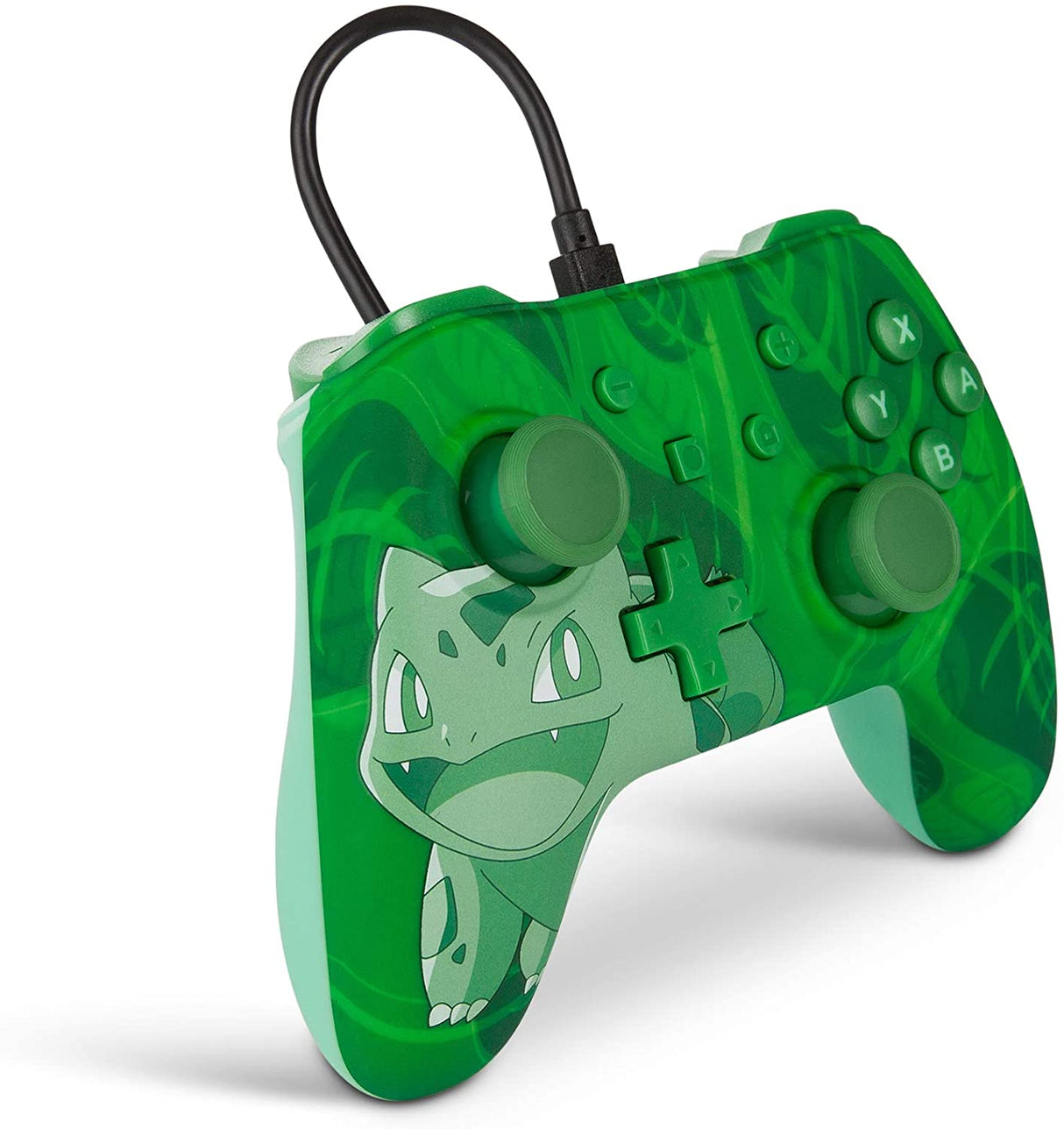 PowerA Pokémon Enhanced Wired Controller for Nintendo Switch – Overgrow Bulbasaur - Level UpPowerASwitch Accessories617885020322