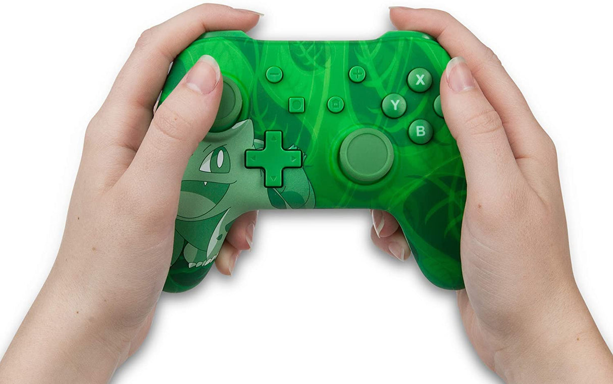 PowerA Pokémon Enhanced Wired Controller for Nintendo Switch – Overgrow Bulbasaur - Level UpPowerASwitch Accessories617885020322