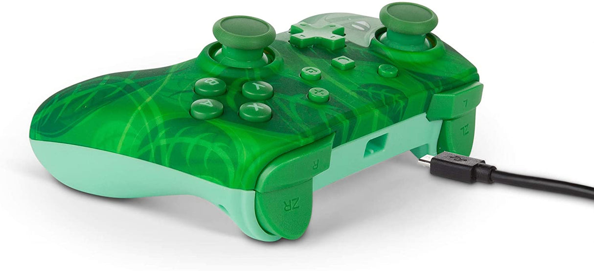 PowerA Pokémon Enhanced Wired Controller for Nintendo Switch – Overgrow Bulbasaur - Level UpPowerASwitch Accessories617885020322