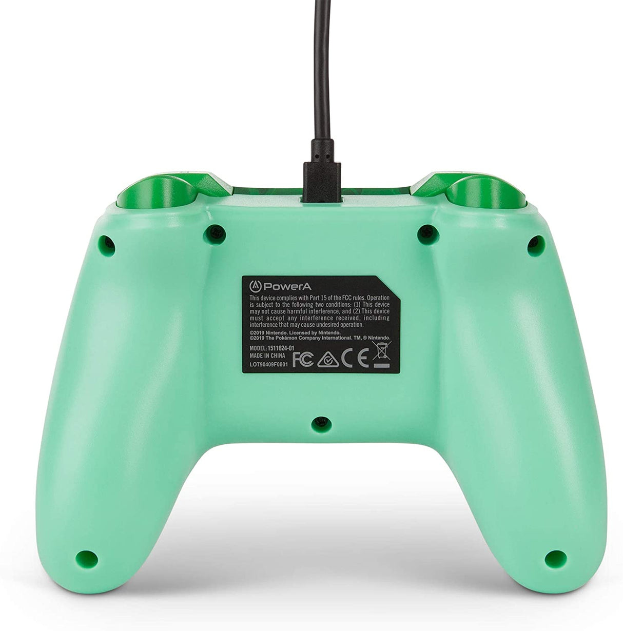 PowerA Pokémon Enhanced Wired Controller for Nintendo Switch – Overgrow Bulbasaur - Level UpPowerASwitch Accessories617885020322