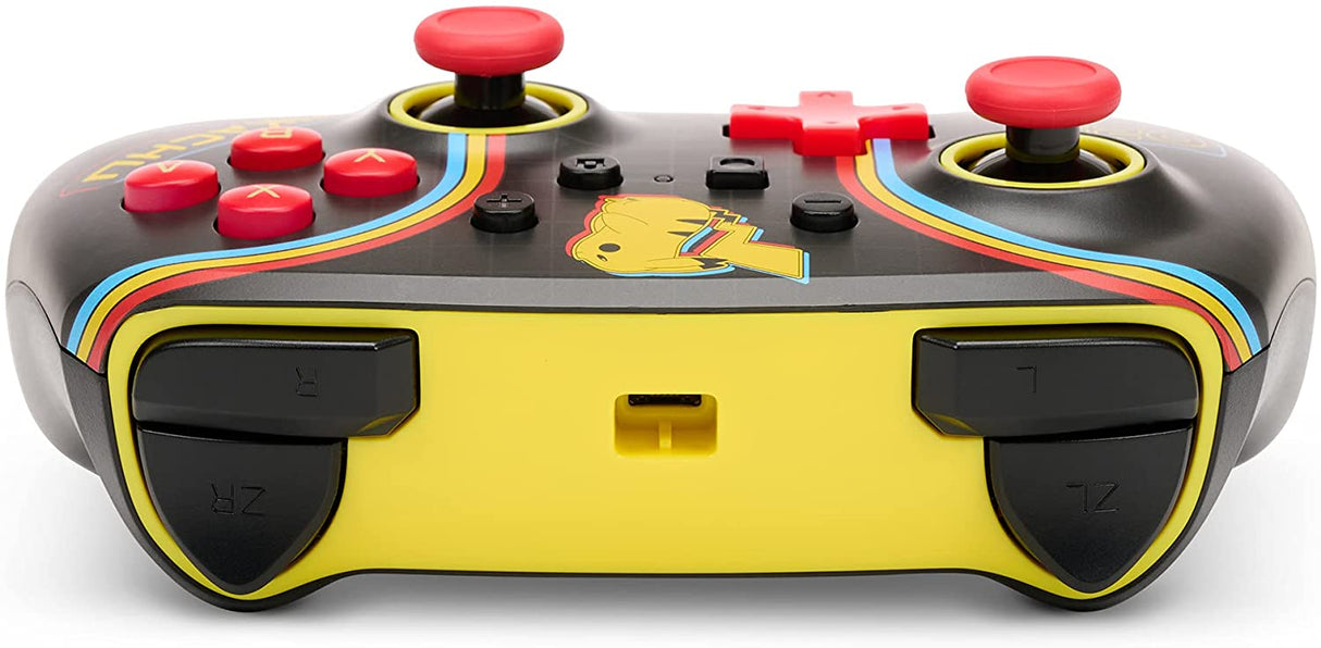 PowerA Pokémon Enhanced Wired Controller for Nintendo Switch – Pikachu Arcade - Level UpPowerASwitch Accessories6.18E+11