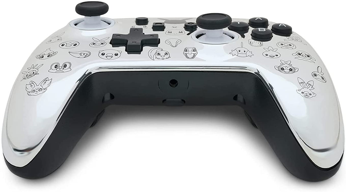 PowerA Pokémon Enhanced Wired Controller for Nintendo Switch – Pikachu Black & Silver - Level UpPowerASwitch Accessories6.18E+11