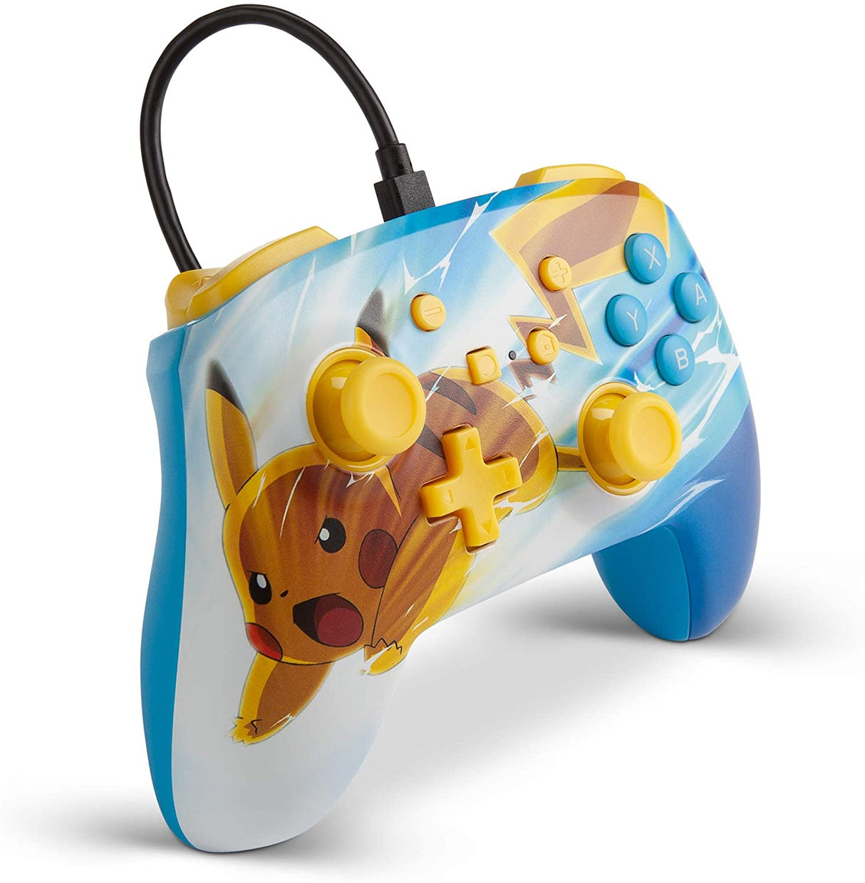 PowerA Pokémon Enhanced Wired Controller for Nintendo Switch – Pikachu Charge - Level UpPowerASwitch Accessories
