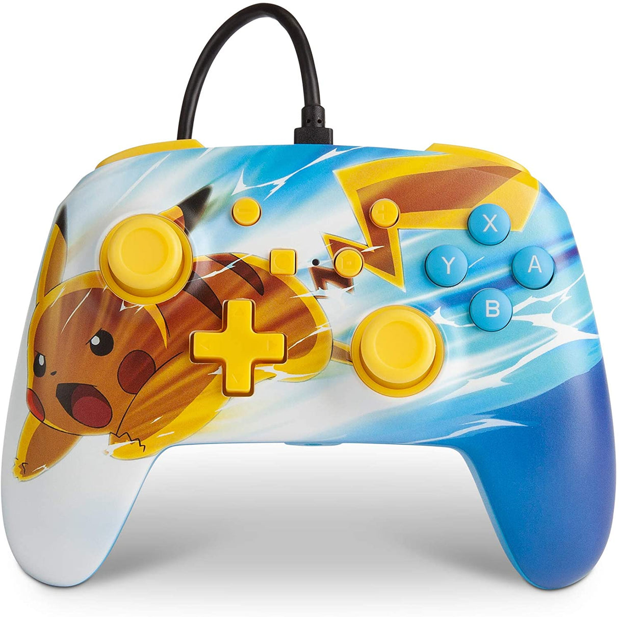 PowerA Pokémon Enhanced Wired Controller for Nintendo Switch – Pikachu Charge - Level UpPowerASwitch Accessories