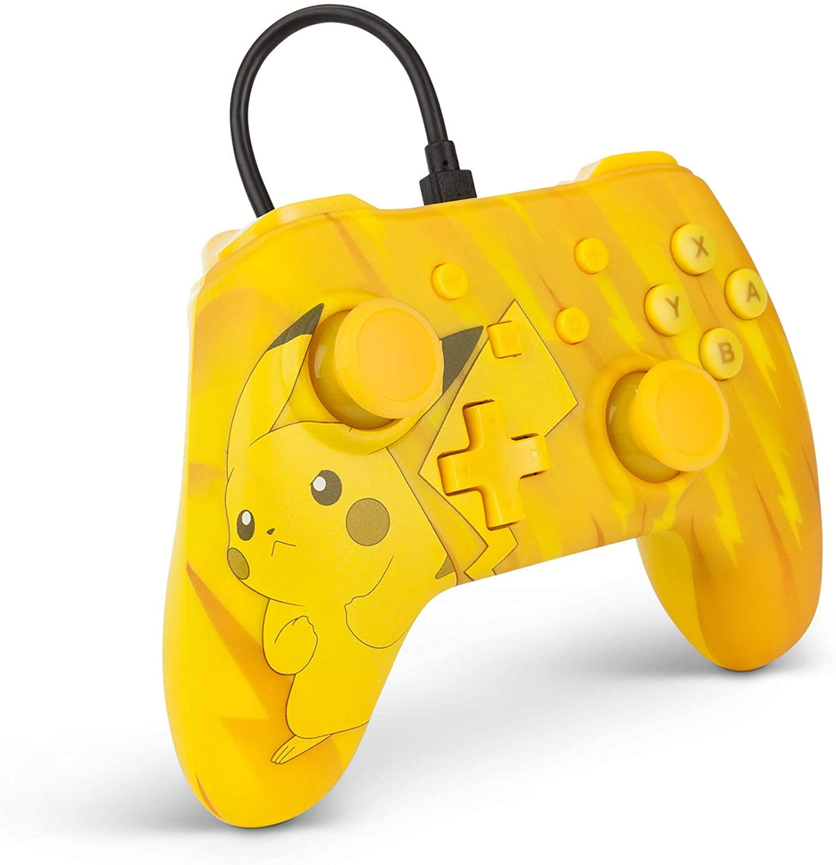 PowerA Pokémon Wired Controller For Nintendo Switch - Pikachu Static - Level UpPowerASwitch Accessories617885020315