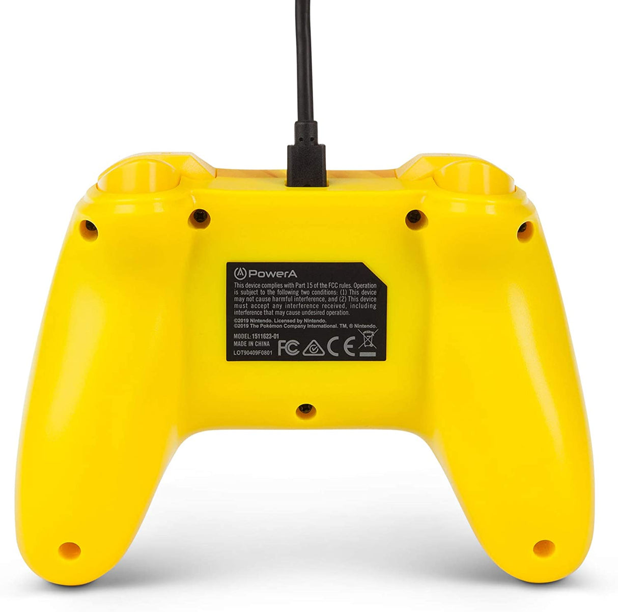 PowerA Pokémon Wired Controller For Nintendo Switch - Pikachu Static - Level UpPowerASwitch Accessories617885020315