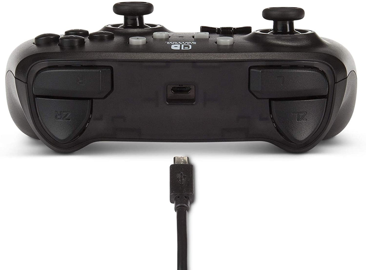 PowerA Wired Controller For Nintendo Switch - Black Frost - Level UpPowerASwitch Accessories617885021268