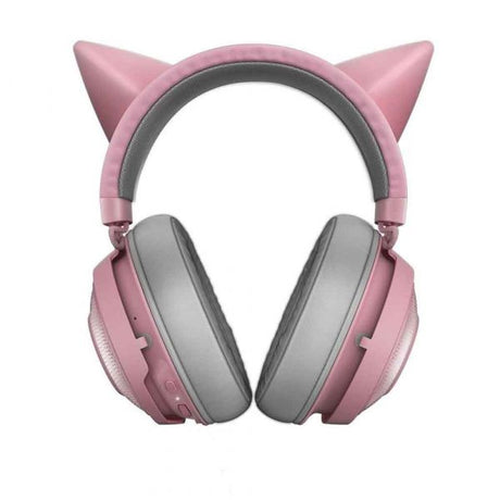 Razer Kraken BT Kitty Edition - Wireless Bluetooth Headset with Chroma RGB - Quartz Pink - Level UpRazerHeadset8886419378723