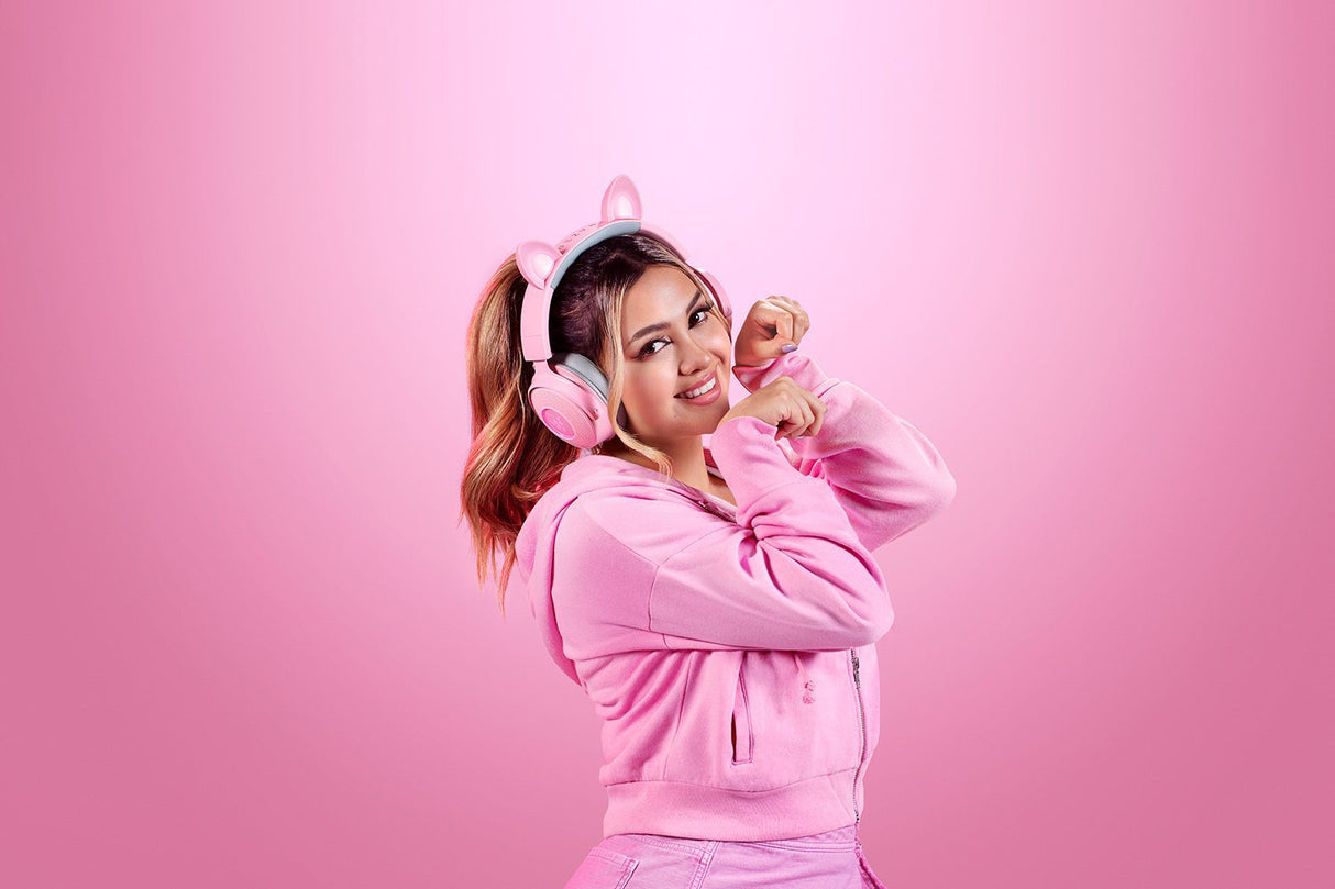 RAZER KRAKEN KITTY V2 PRO Quartz Pink - Level UpRazerHeadset8887910060070