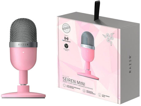 Razer Seiren Mini Ultra Compact Microphone - PINK - Level UpRazerAccessories811659039873