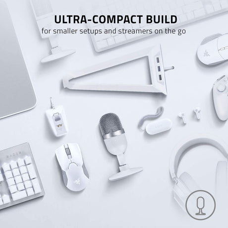 Razer Seiren Mini Ultra Compact Microphone - White - Level UpRazerAccessories811659039880