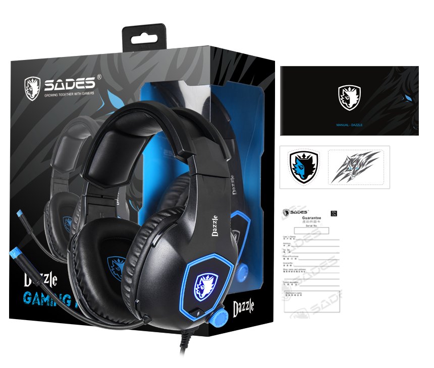 SADES HEADSET DAZZLE SA-905 - Level UpSadesHeadset6956766908149