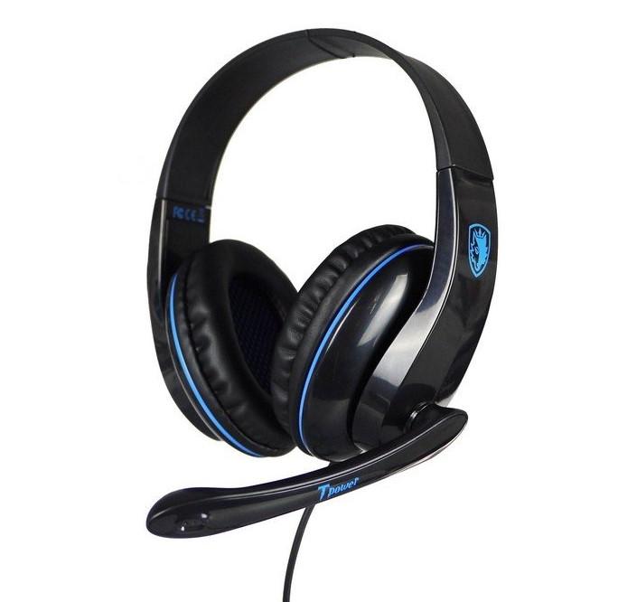 SADES T Power Gaming Headset - Blue SA-701 - Level UpSadesHeadset6956766907401