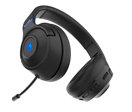 SADES WHISPER WIRELESS-BL HEADSET(SA-205) black - Level UpSades6974828470397
