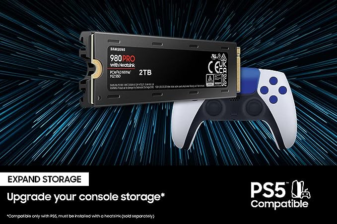 Samsung Internal SSD 980 PRO M.2 NVME 2TB with Headsink - Level UpSamsungPC Components8806092837690