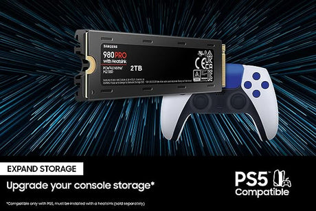 Samsung Internal SSD 980 PRO M.2 NVME 2TB with Headsink - Level UpSamsungPC Components8806092837690