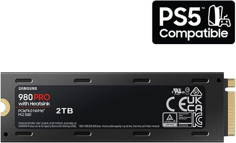 Samsung Internal SSD 980 PRO M.2 NVME 2TB with Headsink - Level UpSamsungPC Components8806092837690
