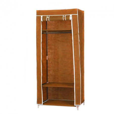 Single Door Portable Foldable Hanging Storage Wardrobe with 3 Shelves - Assorted Colors - Level UpLevel UpSmart Devices501650