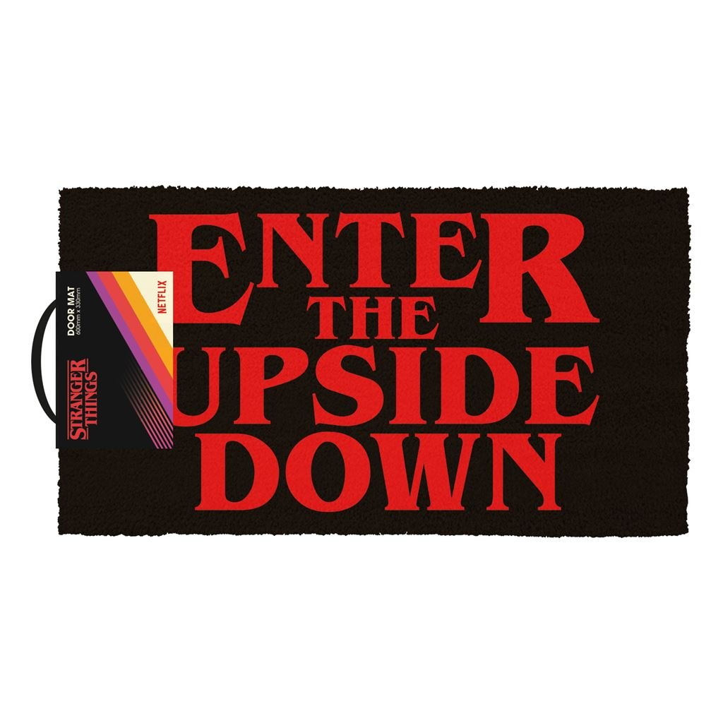 STRANGER THINGS (UPSIDE DOWN) SLIM DOORMAT - Level UpSoft ToysAccessories5050293866093