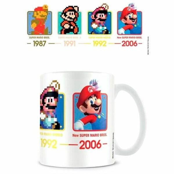 SUPER MARIO (DATES) MUG - Level UpSoft ToysAccessories5050574246408