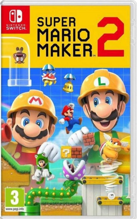 Super Mario Maker 2 For Nintendo Switch - Level UpNintendoSwitch Video Games045496596484