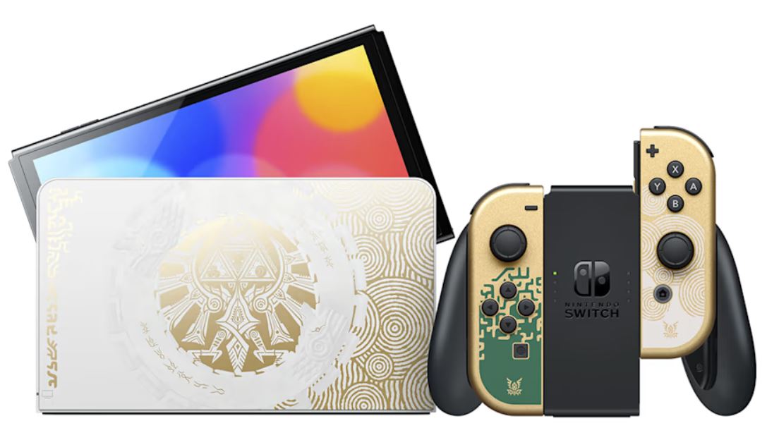 Switch Console OLED The Legend of Zelda: Tears of The Kingdom Edition - Level UpNintendoSwitch Console045496597344