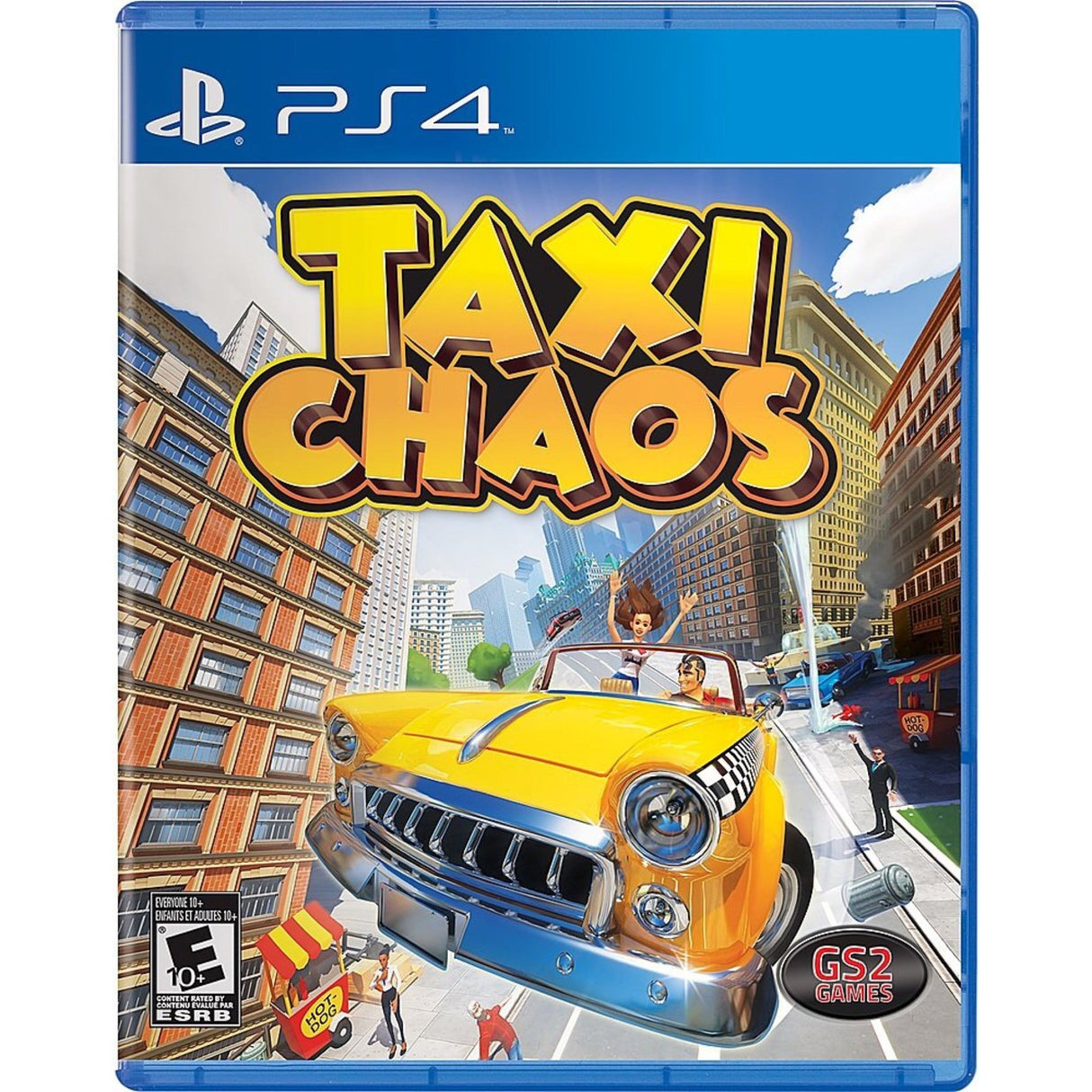 Taxi Chaos for PlayStation 4 “Region 1” - Level UpLevel UpPlaystation Video Games