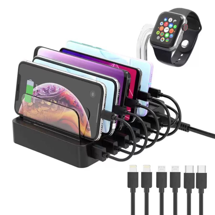 Techsouk 6 port USB A Charging Station - Level UpchoetechCharging Dock6971824976250