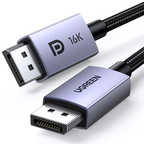 UGREEN DisplayPort 16K Cable 2m 15384-DP118 - Level UpUGreenAccessories6941876213849