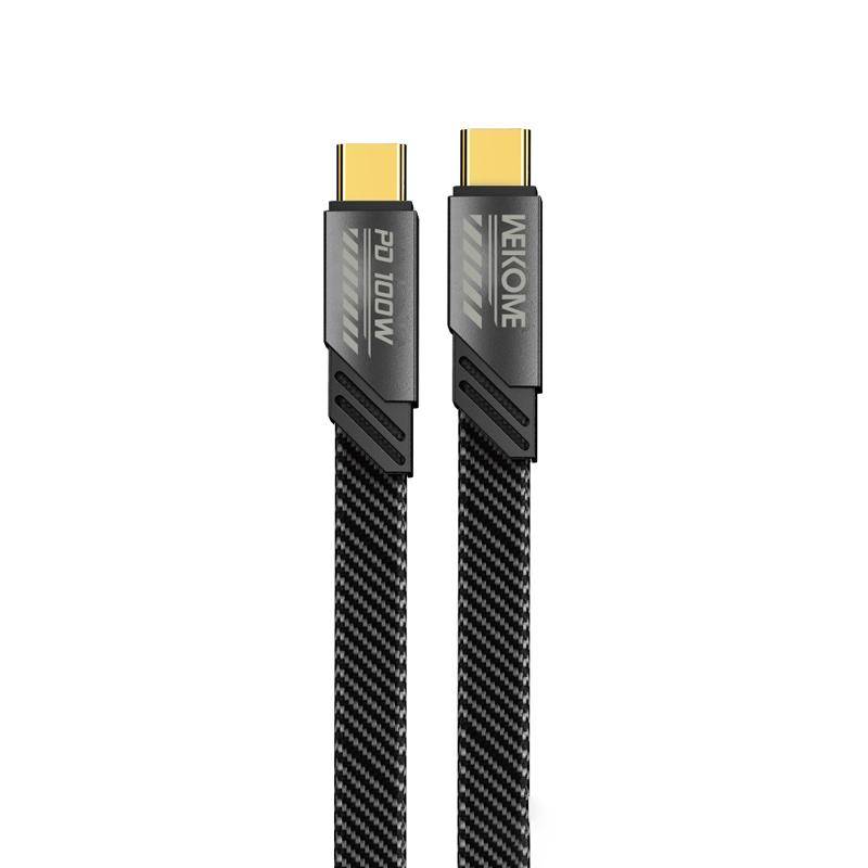 WEKOME WDC-192 Mecha Series - USB-C to USB-C Connection Cable 100W Fast Charging 1.2 m - Level UpWekomeCharging Cable6941027640883