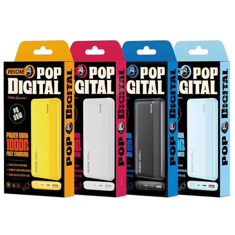 WEKOME WP-03 Tidal Energy Series 10000mAh 20W Fast Charge Power Bank - Level UpWekomePower Bank6941027643006