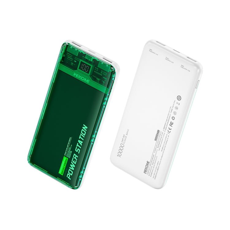 Wekome WP-343 10000mAh Pioneer 2 Generation Transparent Fast Charge Power Bank - Level UpWekomePower Bank6941027640982
