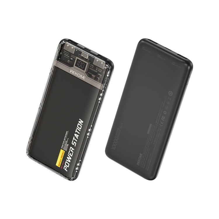 Wekome WP-343 10000mAh Pioneer 2 Generation Transparent Fast Charge Power Bank - Level UpWekomePower Bank6941027640975