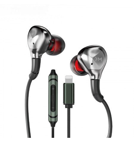 WEKOME YC06 Blackin Series - HiFi Lightning Wired Headphones - Black - Level UpWekomeHeadphone6941027632079