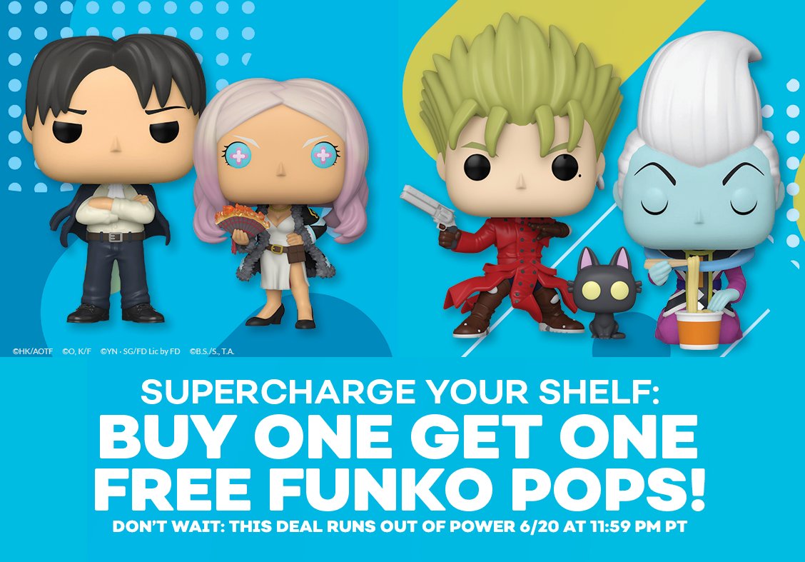 Funko Buy 1 Get 1 Offer