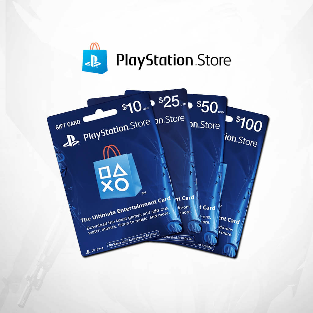Playstation Network Gift Cards - Level Up
