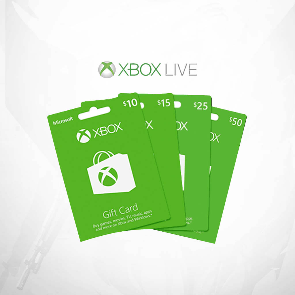 Xbox Live Gift Cards - Level Up