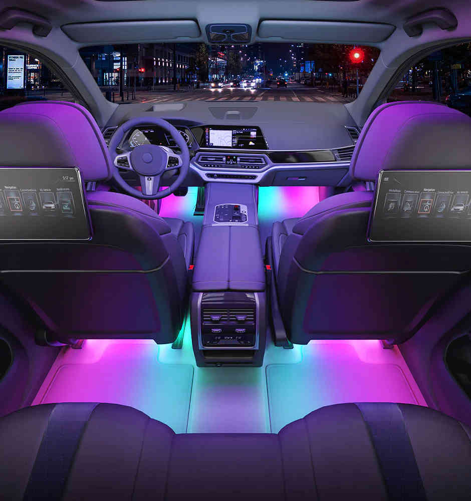 Govee RGBIC Interior Car Lights 10 x 30 cm - H7090
