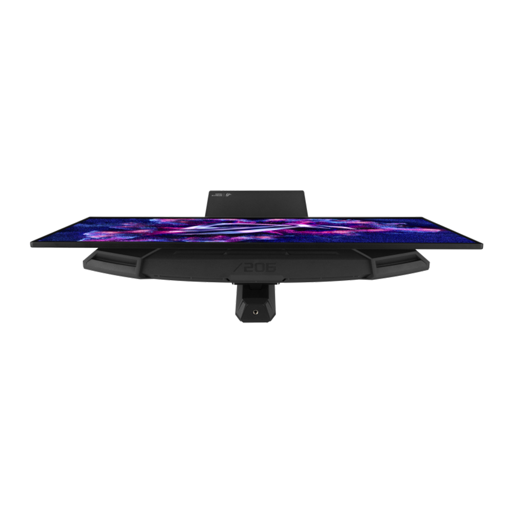 شاشة ألعاب اسوس روج ستريكس موديل XG27ACDMS مقاس 27 بوصة بدقة QHD (2560 × 1440)، ومعدل تحديث 280 هرتز، وزمن استجابة 0.03 مللي ثانية، ومنفذ HDMI 2.1، وتقنية QD OLED المسطحة - أسود