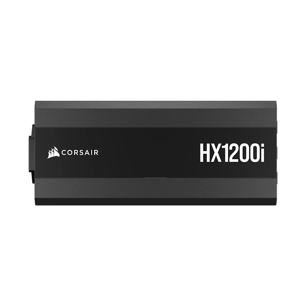مزود طاقة CORSAIR HX1200i بقدرة 1200 واط، وحدات كاملة، هدوء فائق، بلاتينيوم، ATX (UK) – أسود